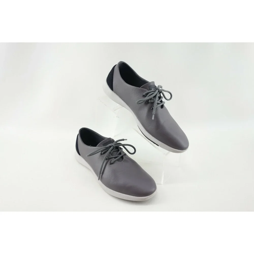 Muroexe Gray Vegan Comfort Oxfords Shoes Size 7‎ US 40 EU Memory Foam Insoles